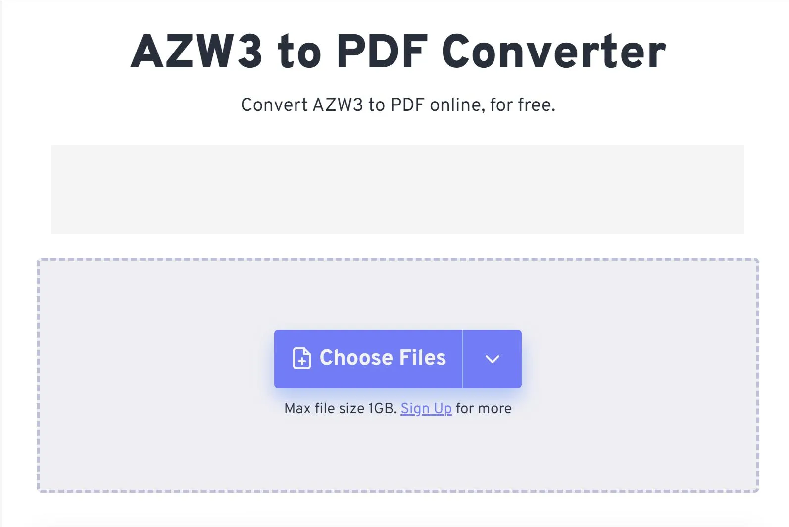 azw3 to pdf freeconvert