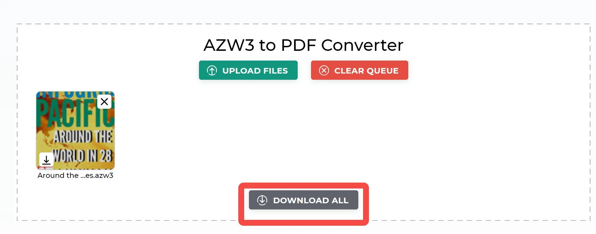 azw3 to pdf topdf