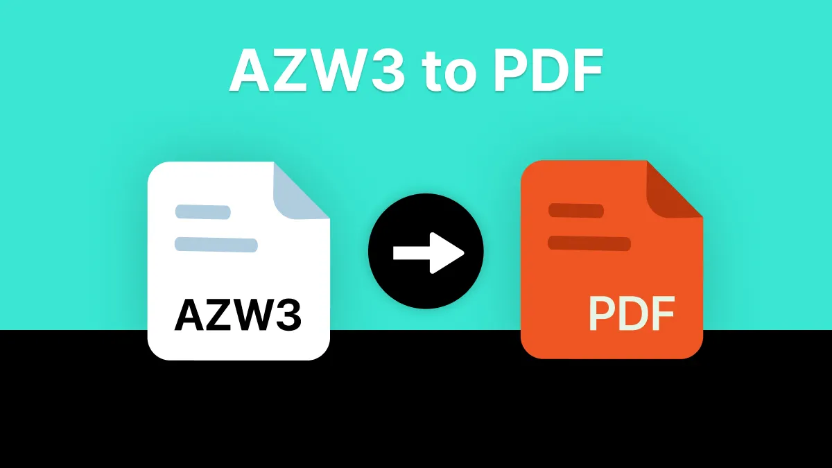 Seamless Conversion: How to Turn AZW3 Files into PDFs Easily