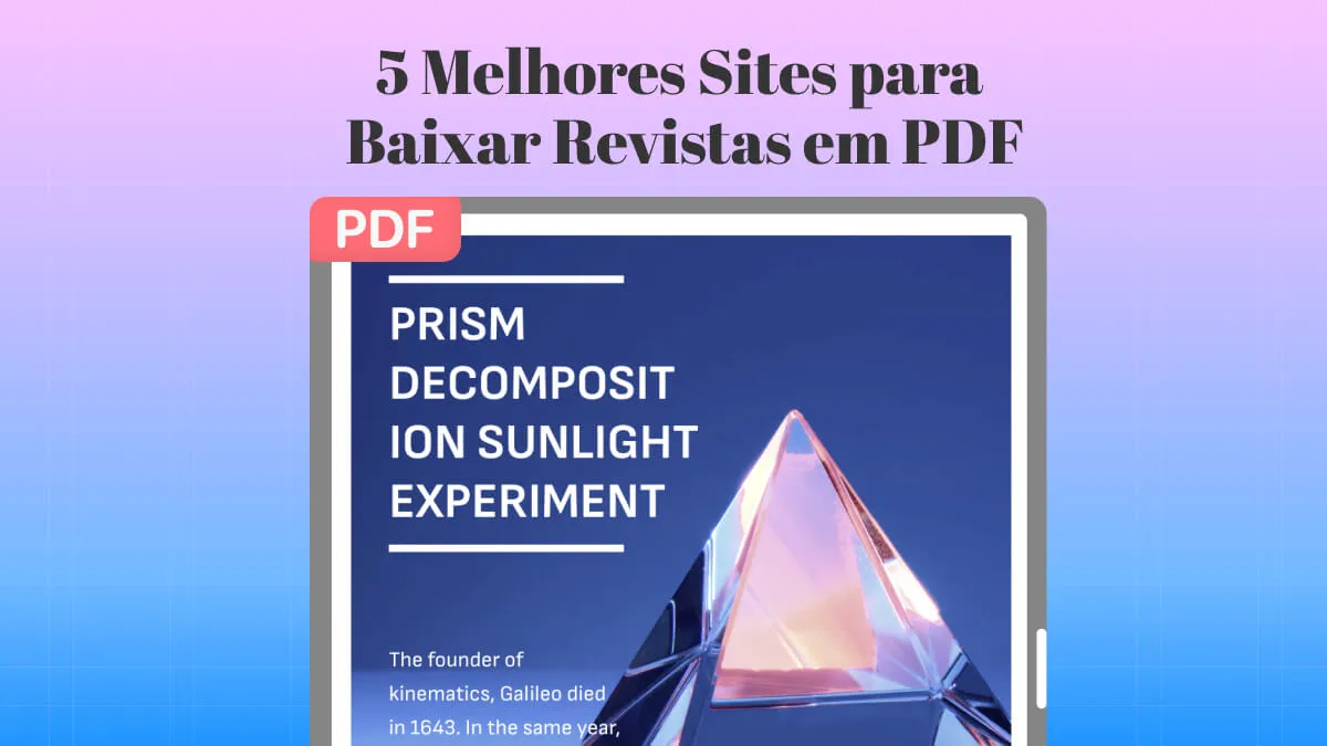 Os 5 Melhores Sites para Baixar Revista em PDF (Opções Gratuitas Incluídas para Download)