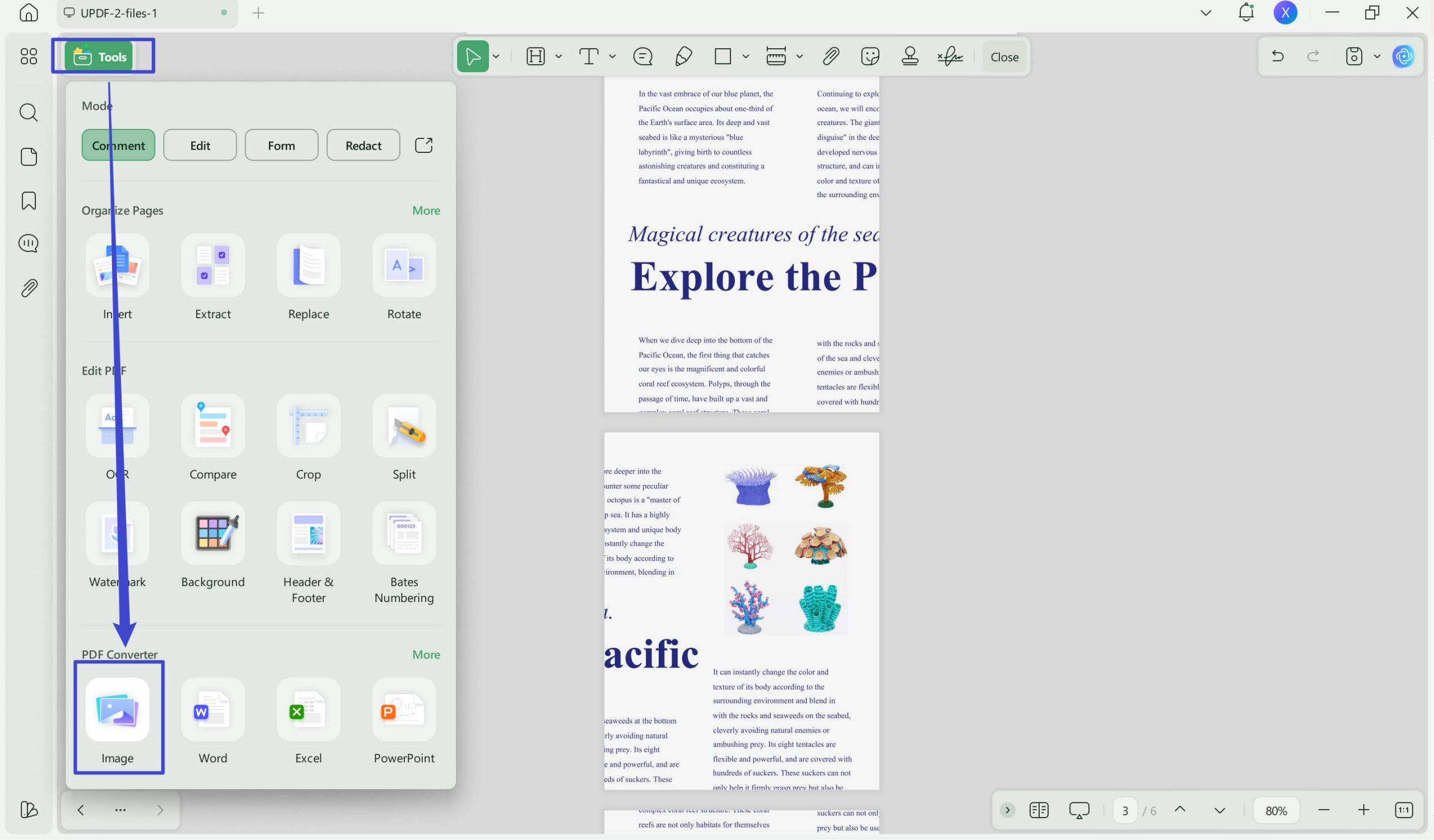 convert pdf to jpg google drive image