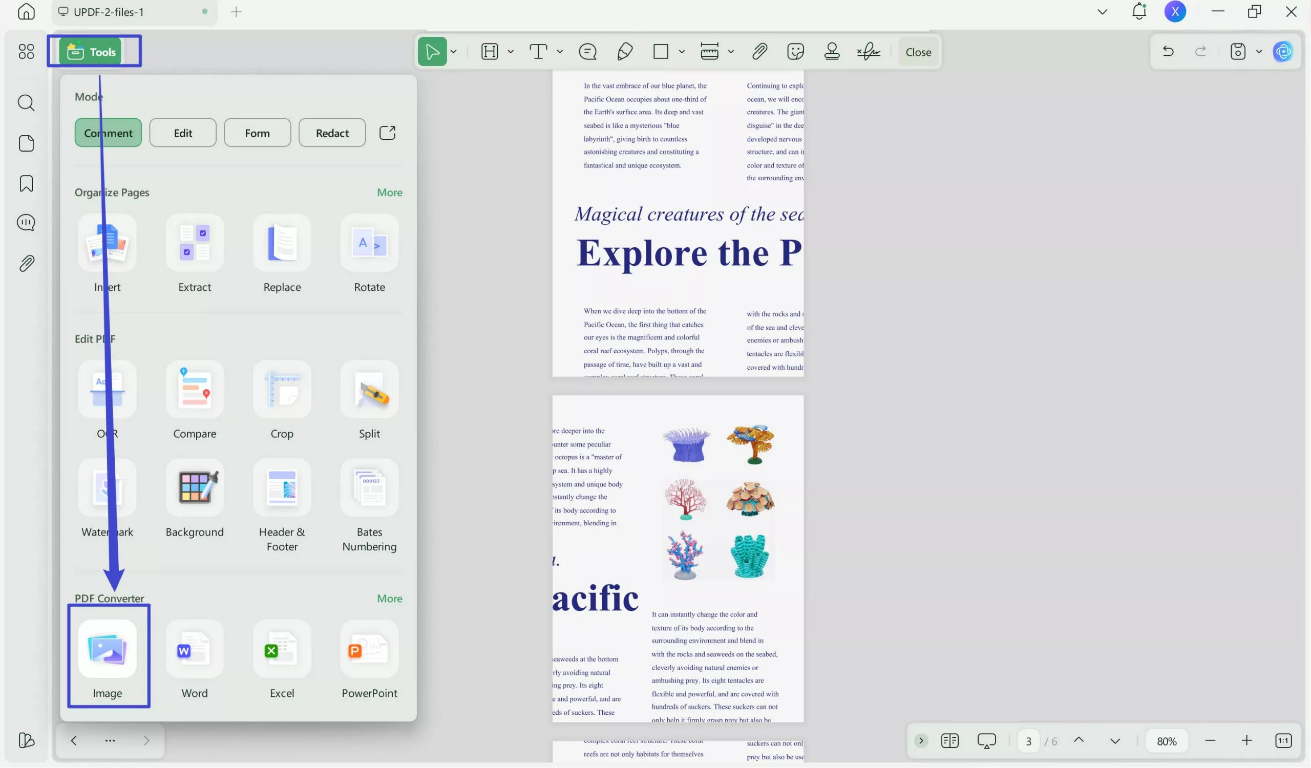 convert pdf to jpg google drive image