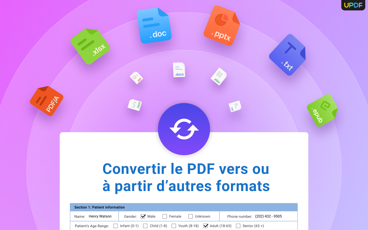 importer pdf dans word
