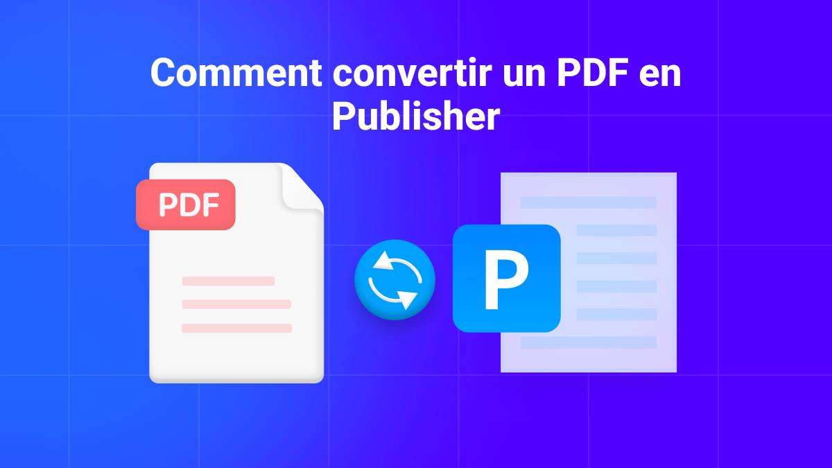 Comment convertir un PDF en Publisher UPDF