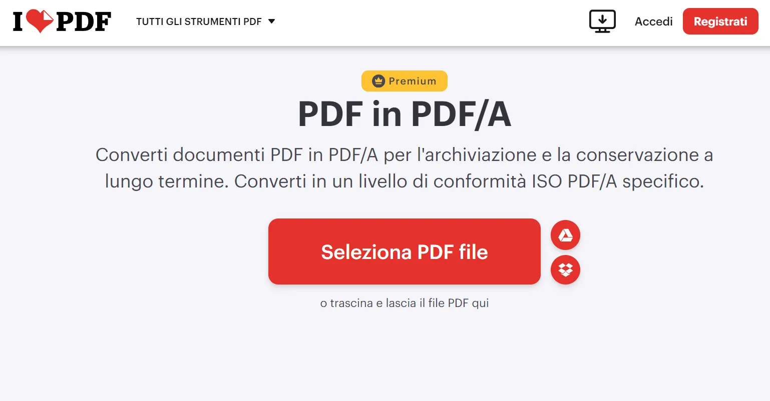 convertitori da PDF a PDF/A
