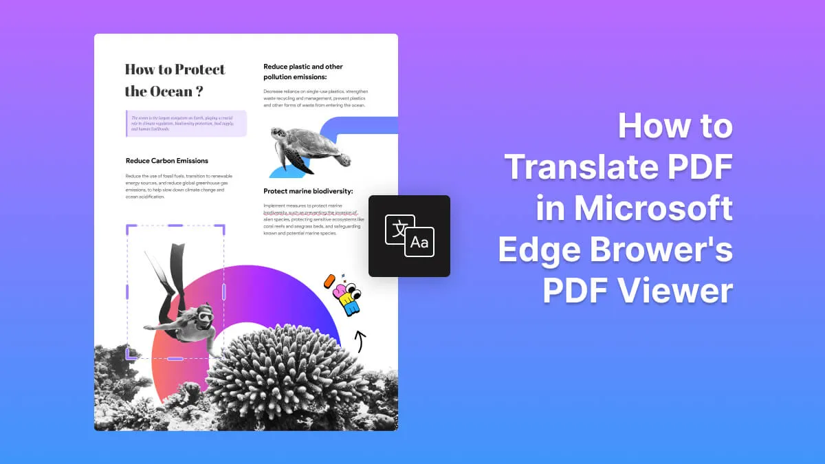 How to Use Microsoft Edge to Translate PDF in 2024?