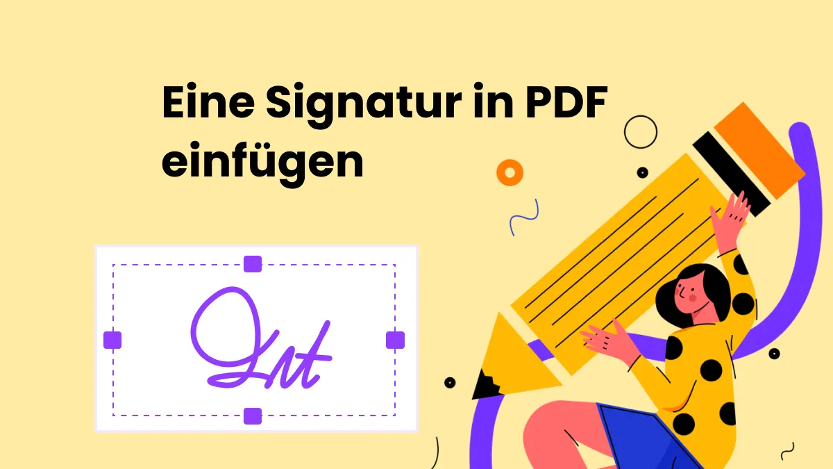 Wie Sie in Microsoft Edge eine Signatur in ein PDF einfügen – eine einfache Anleitung