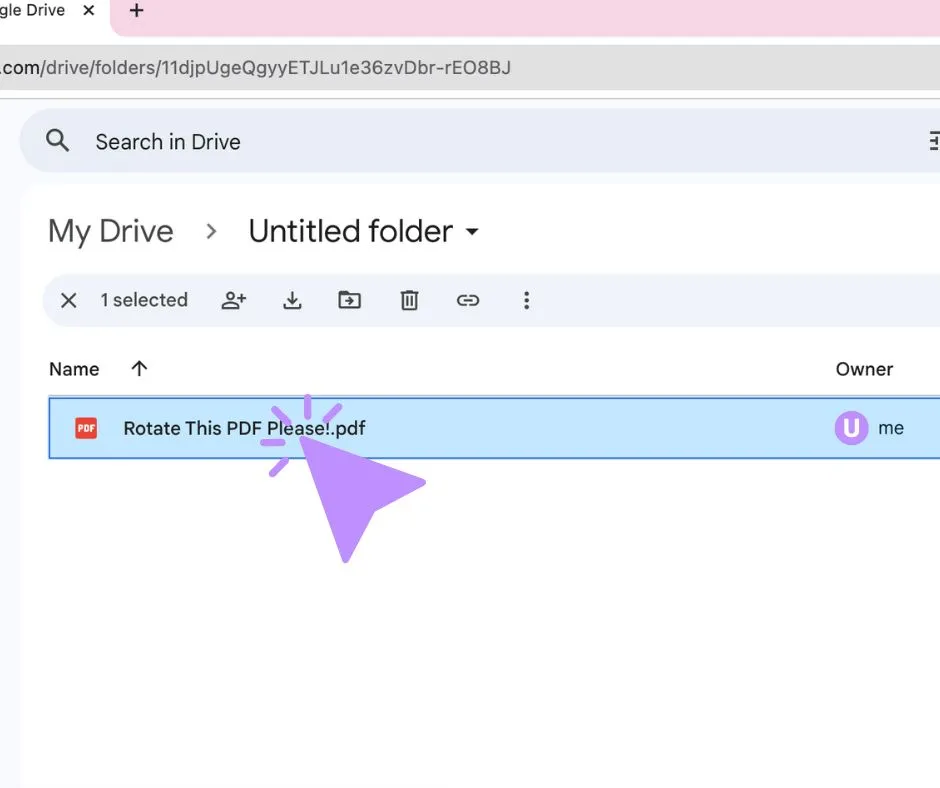 how to rotate a pdf in google drive open pdf