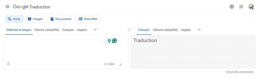 google traduction