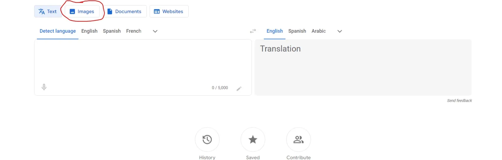 google translate english to uzbek photo windows