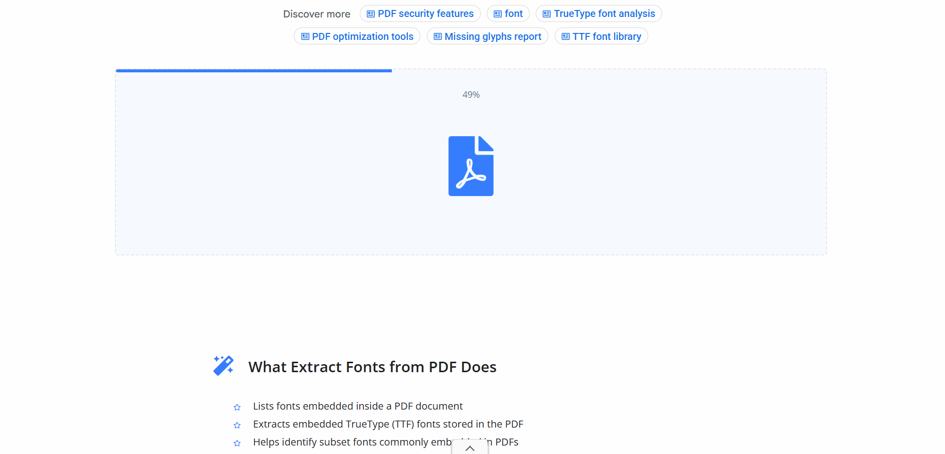 using pdf extractor online i2pdf