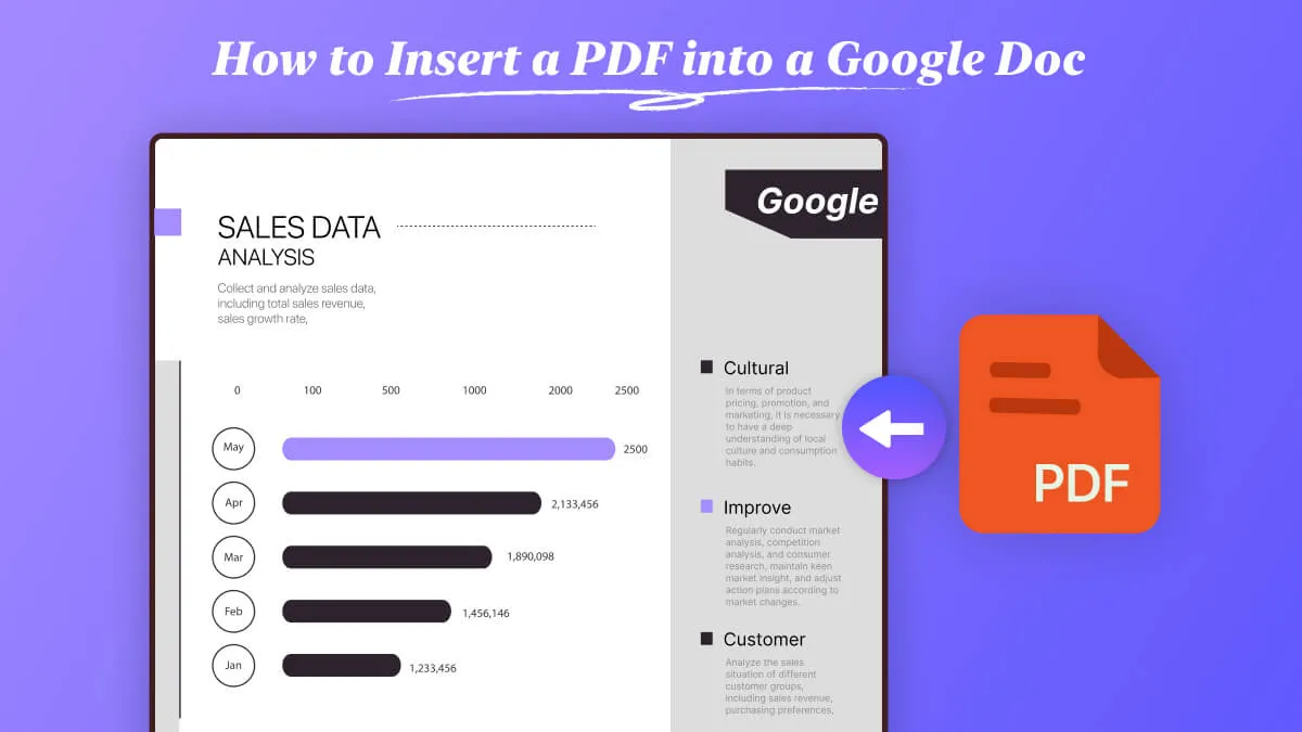 Is It Possible to Insert a PDF into Google Docs for Accessibility?