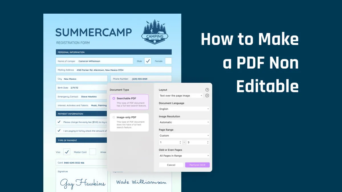 4 SIMPLE Methods on How to Make a PDF Non Editable