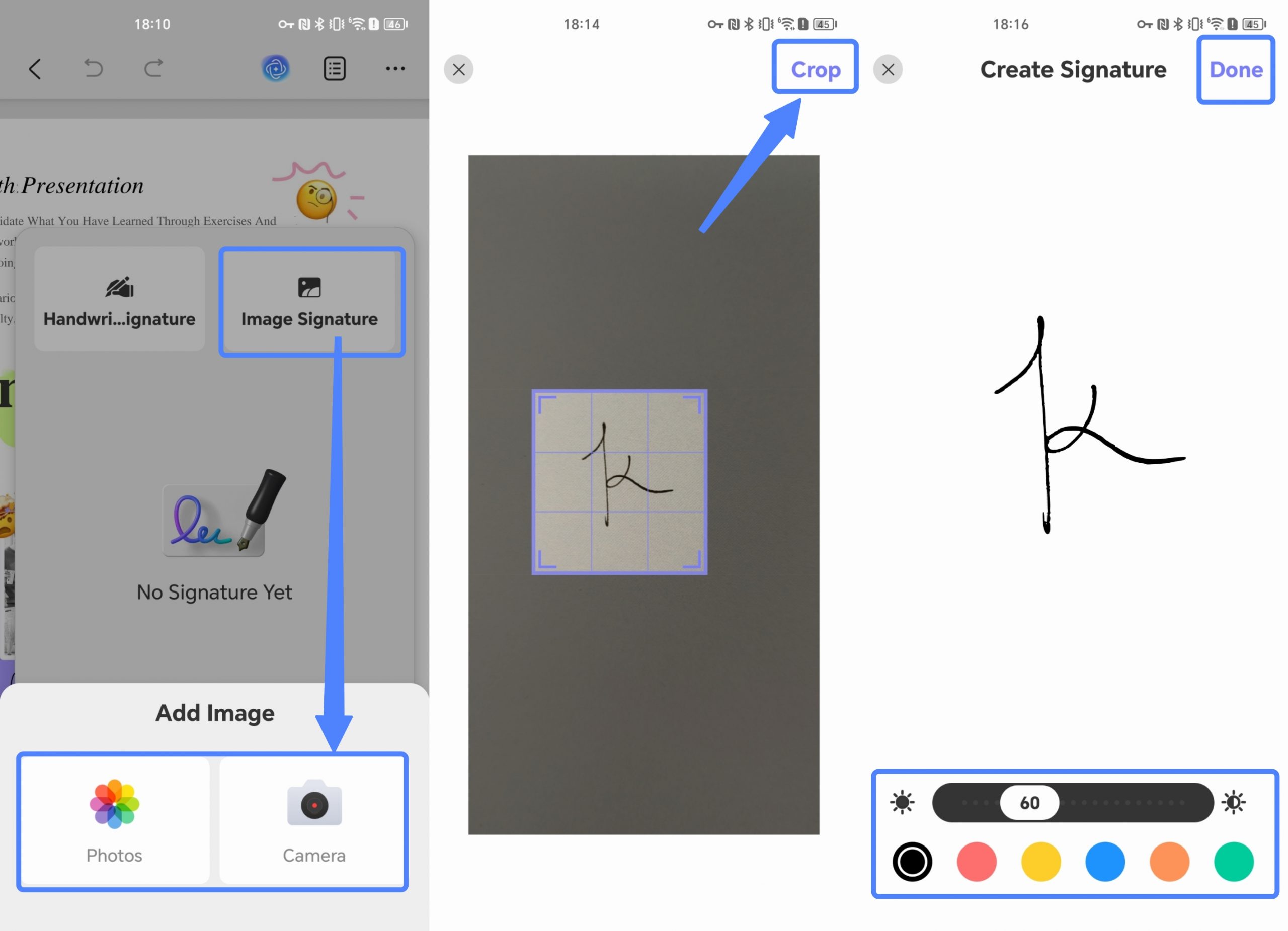 import image signature