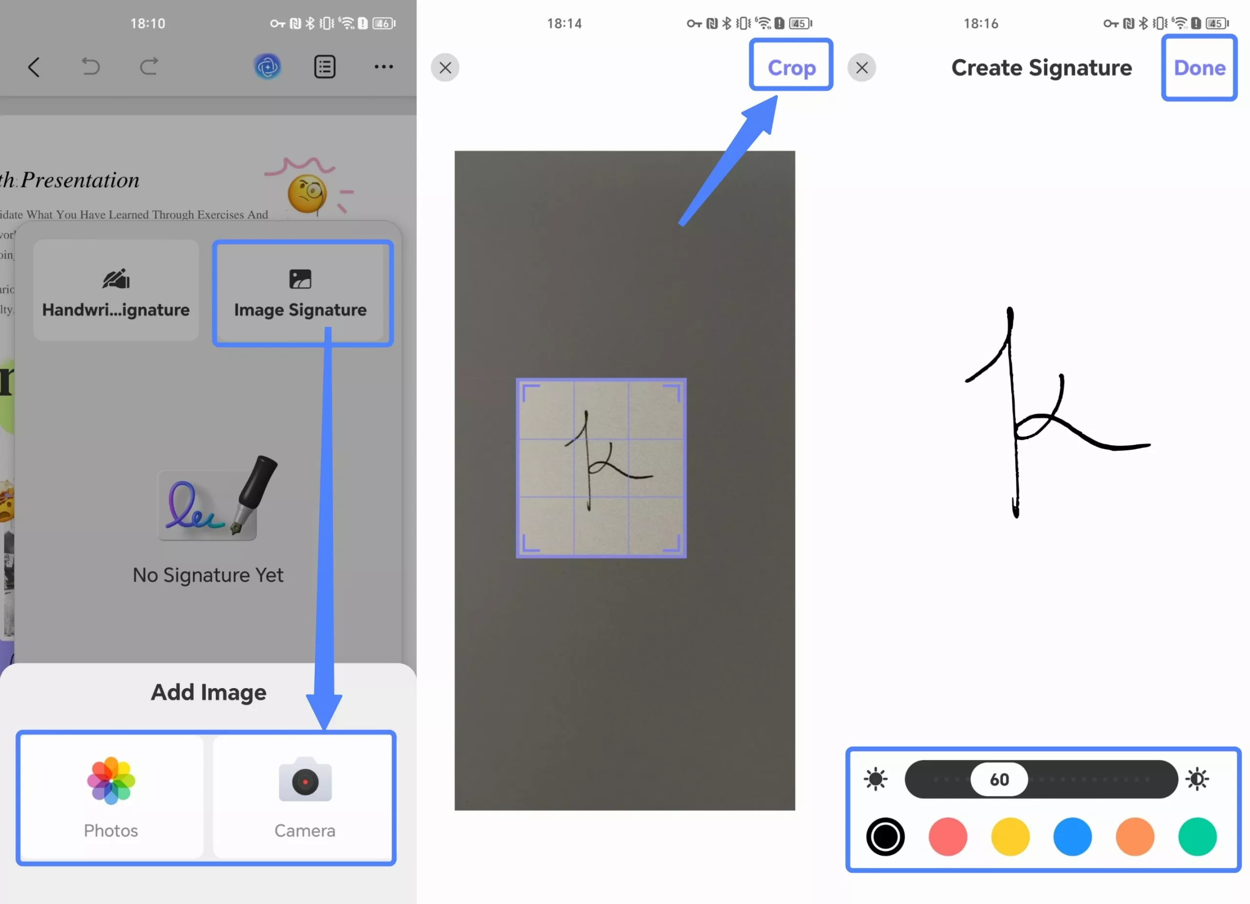 import image signature
