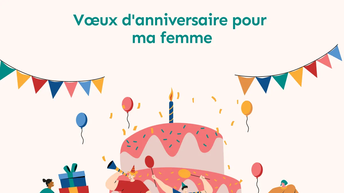 Joyeux anniversaire à ma femme : 30 messages adorables et idées de cartes DIY