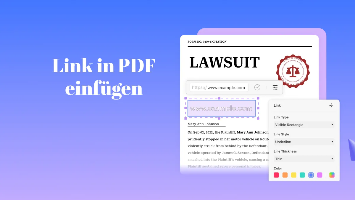 Wie Sie online einen Link in PDF-Datei einfügen können (3 Möglichkeiten)