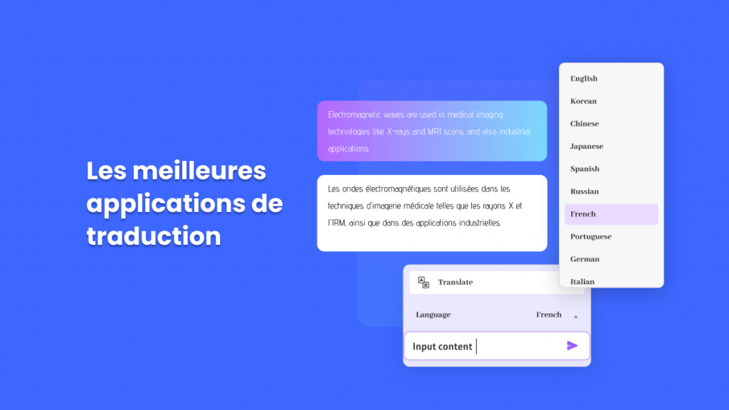 Les meilleures applications de traduction en 2024 UPDF