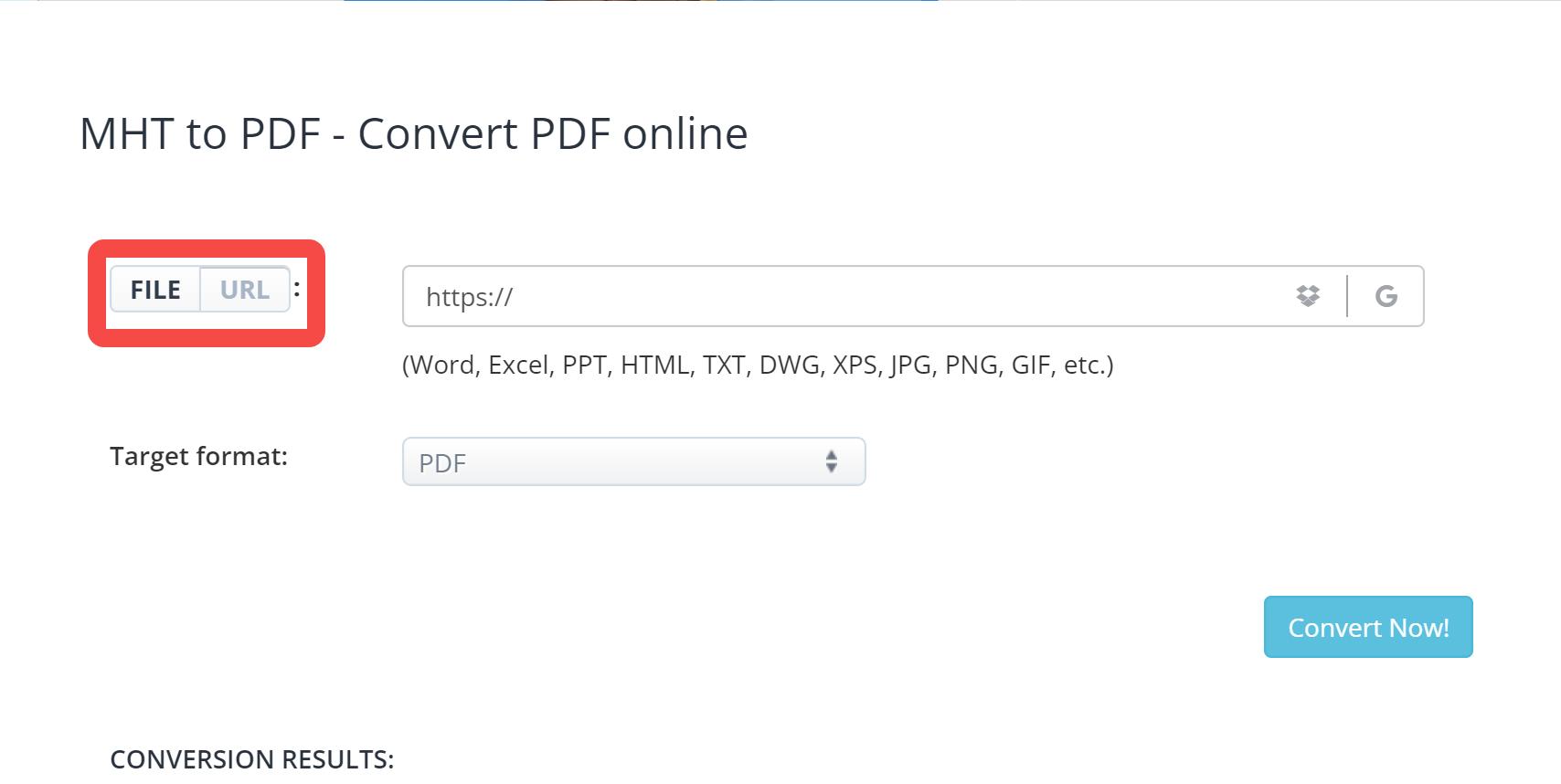 mhtml to pdf aconvert