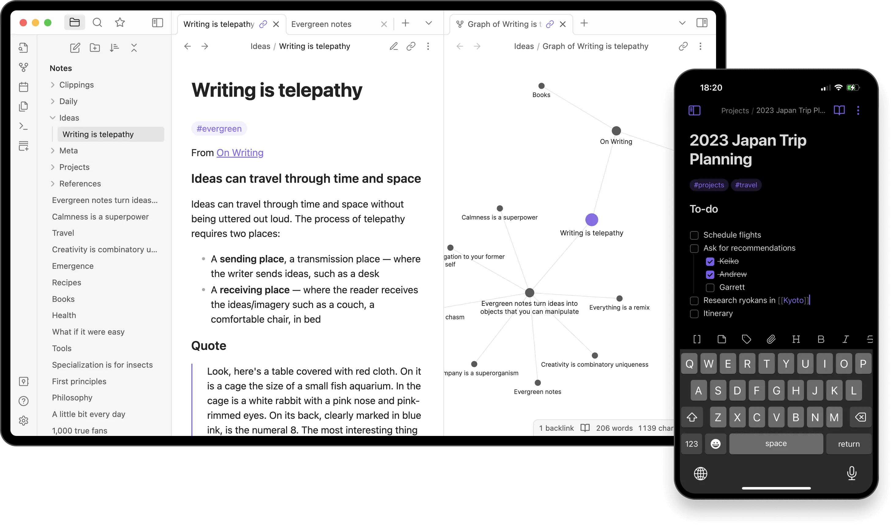 mac onenote alternative obsidian