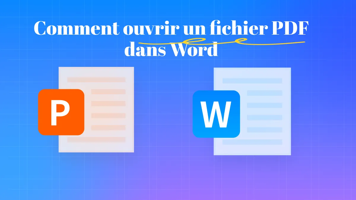 3 façons d'ouvrir un fichier PDF dans Word de manière professionnelle