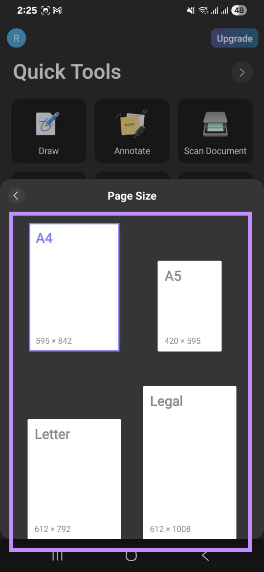كيفية إنشاء ملف PDF على Android باستخدام UPDF؟