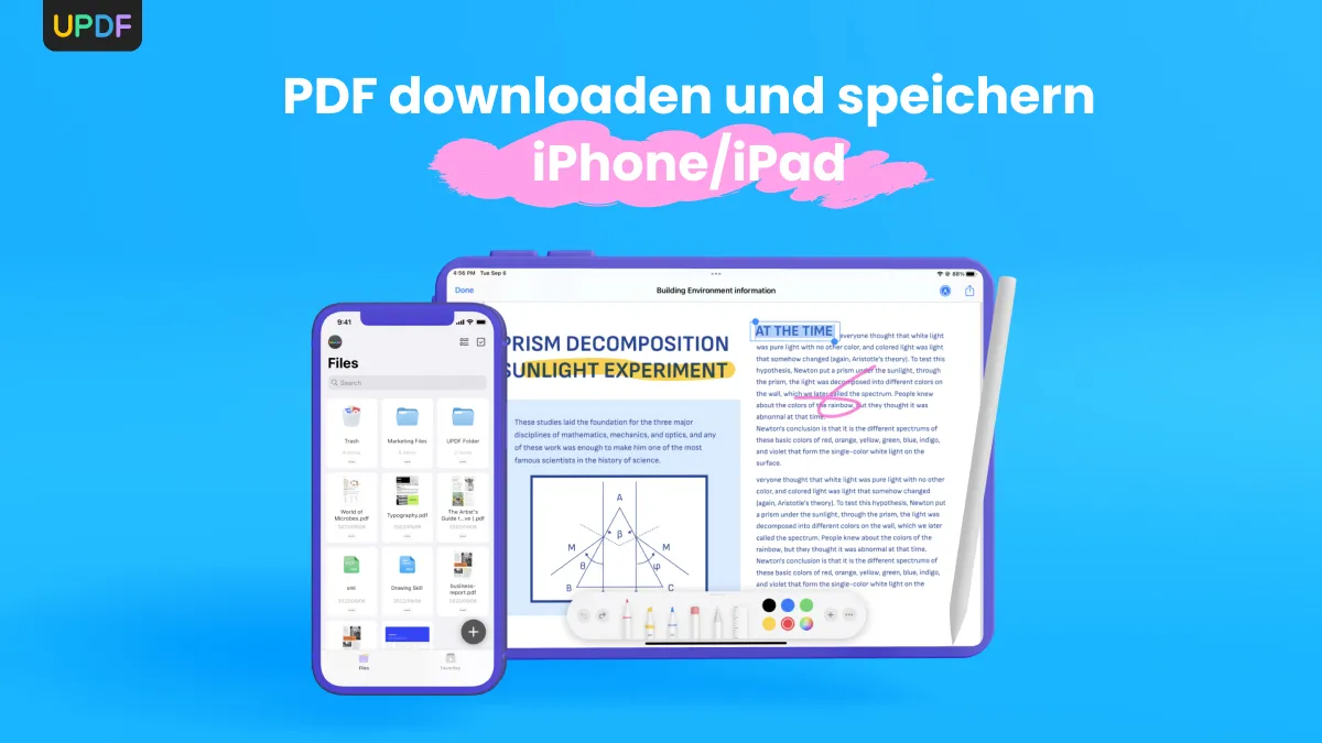 Wie Sie ein PDF auf iPhone und iPad downloaden und speichern