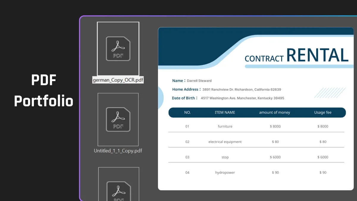 So erstellen Sie ein PDF-Portfolio. Was ist ein PDF-Portfolio?