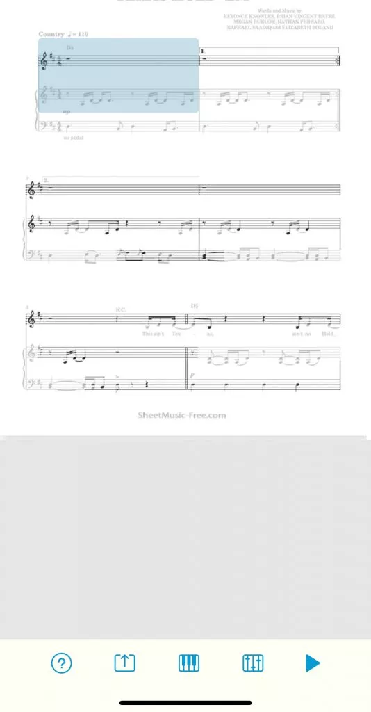 เล่นแผ่นโน้ตเพลงจากเครื่องสแกนแผ่นโน้ตเพลง PDF