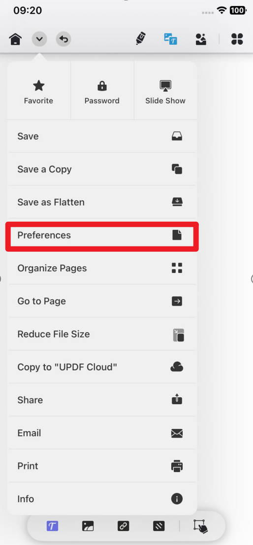 why are my pdf files greyed out on iphone UPDF Page View