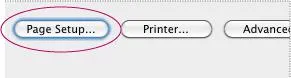 how to print landscape in pdf adobe mac os