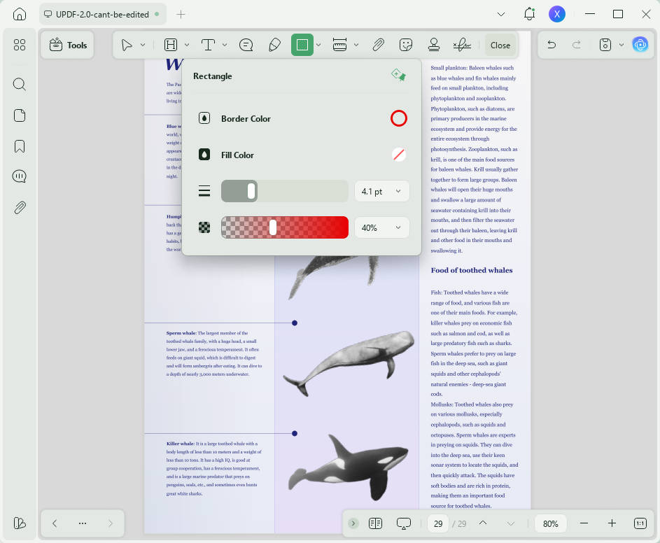 add border to pdf add border around pdf page updf 
