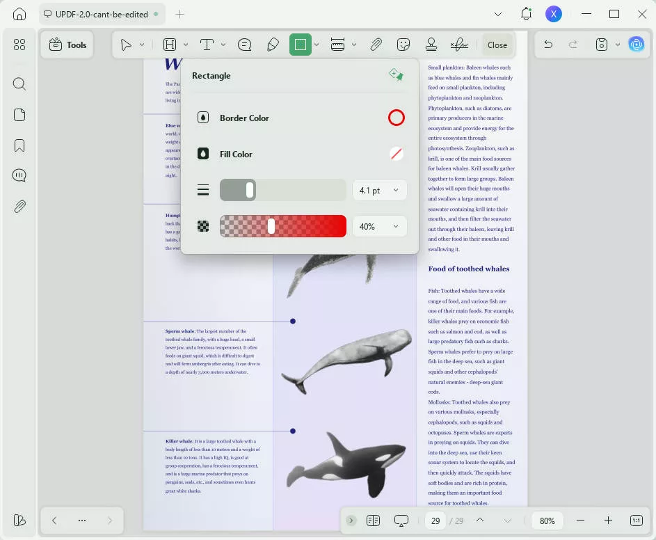 add border to pdf add border around pdf page updf