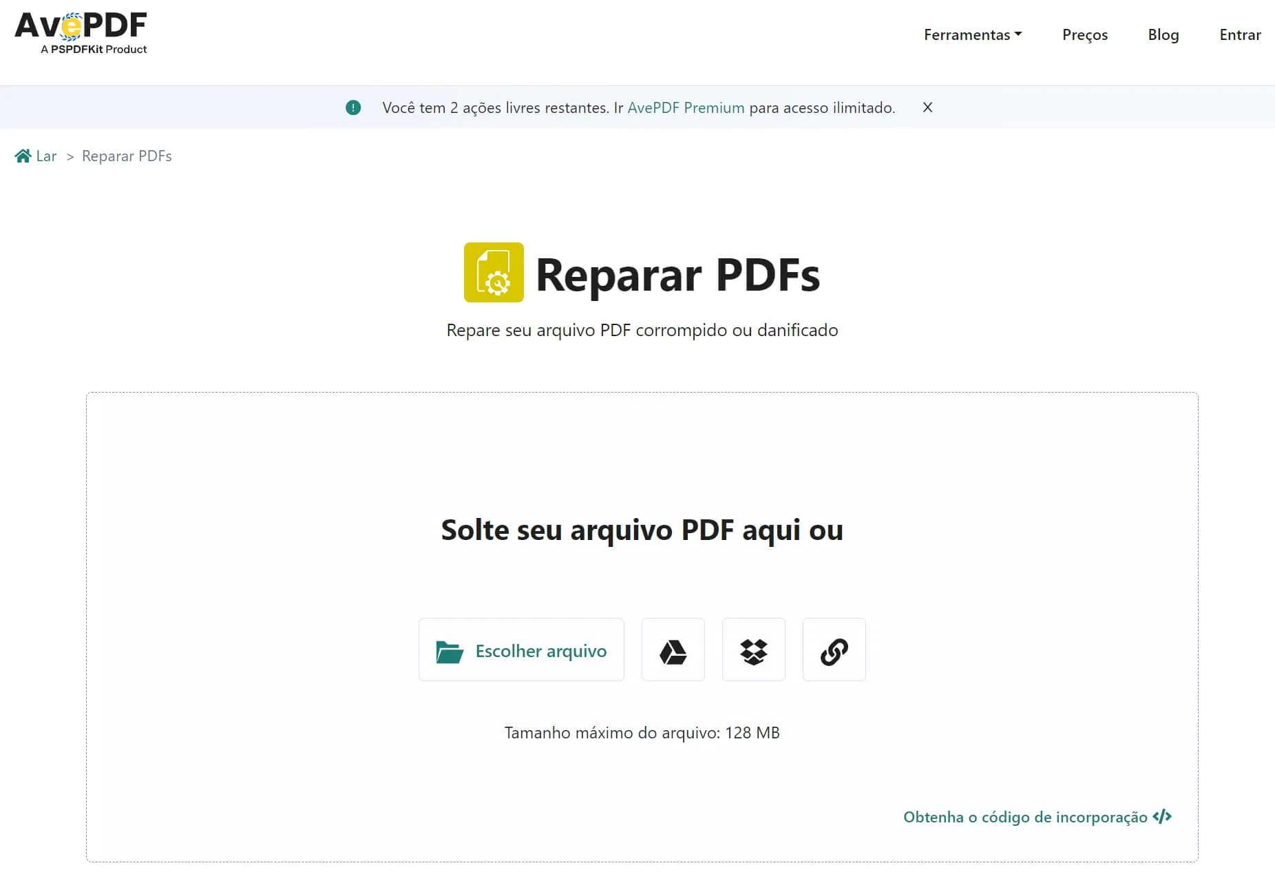 Reparar PDF