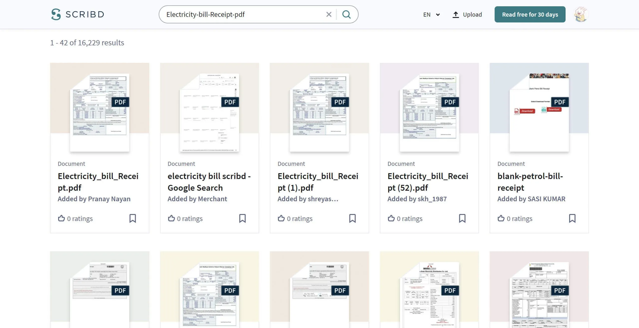 reçu de facture d'électricité pdf scribd