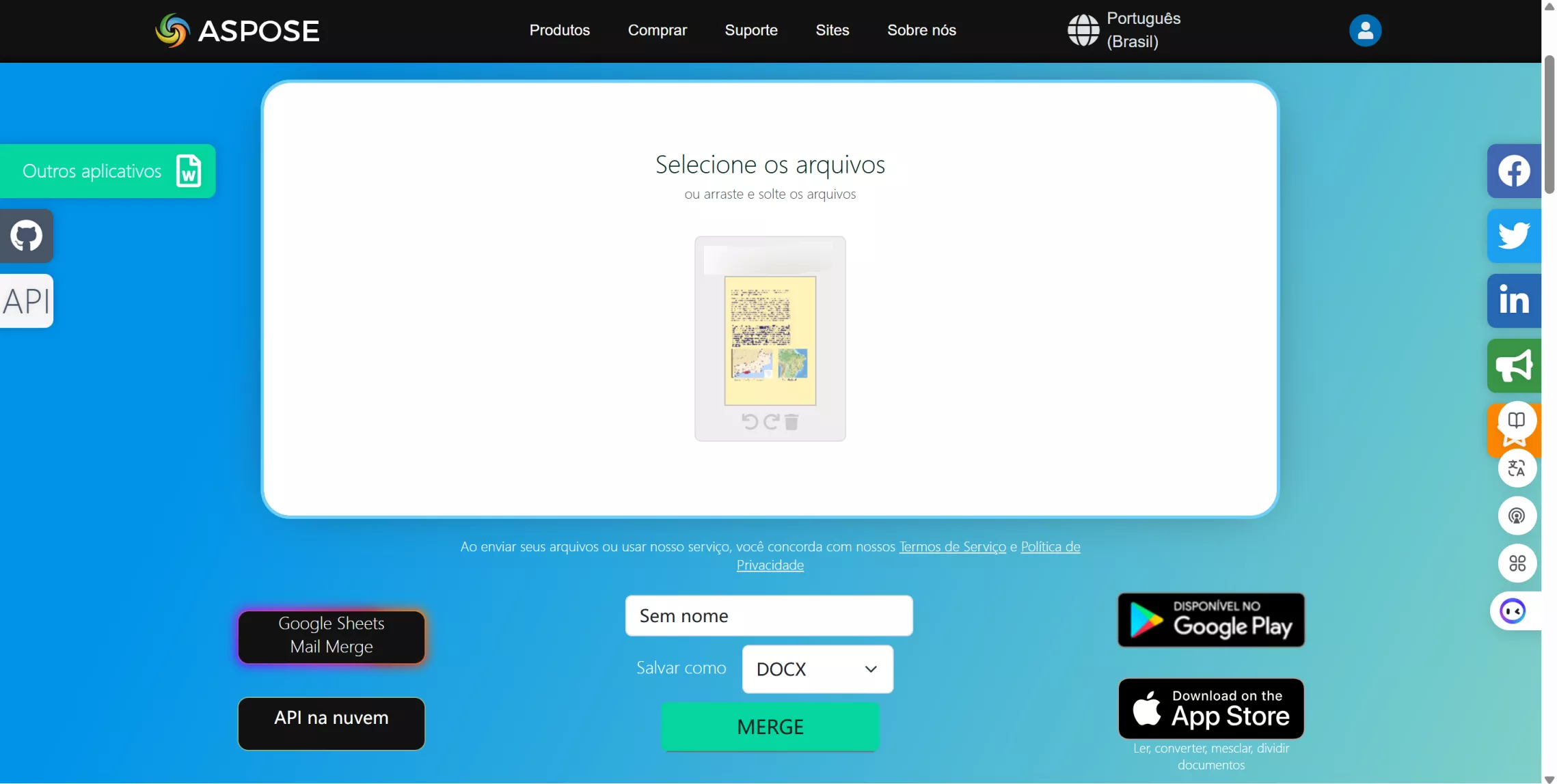 mesclar documentos word