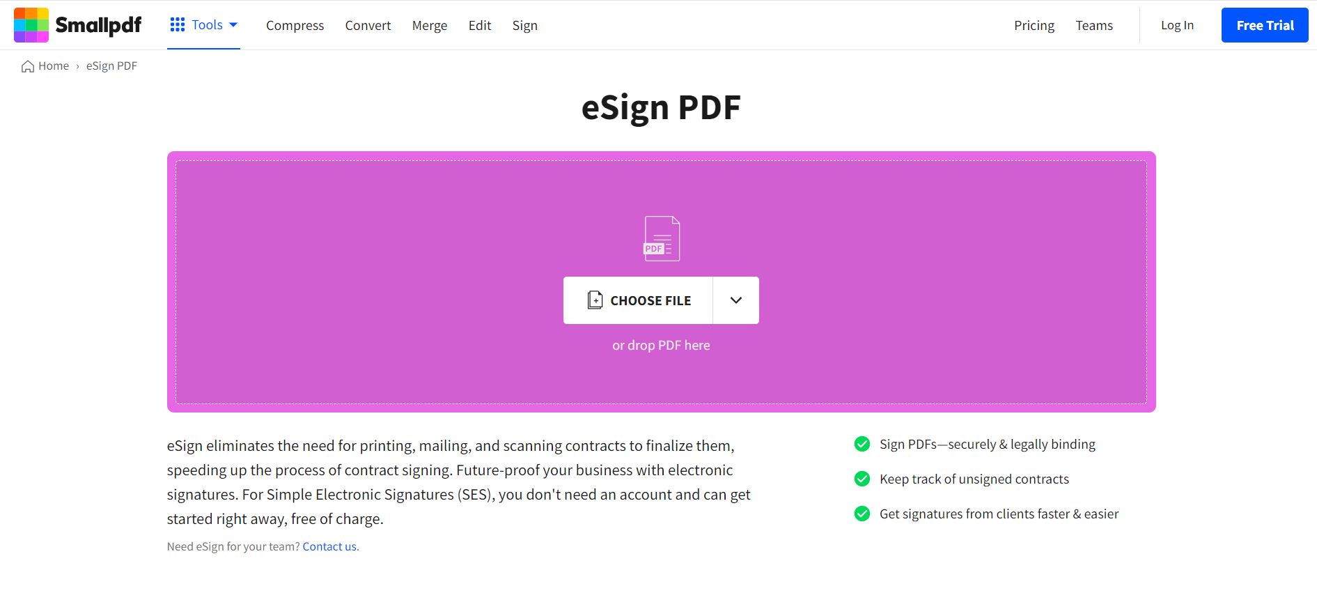 sign pdf in chrome via drawing