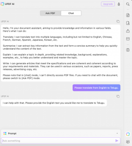 3 Effective Ways to Translate PDF from English to Telugu|UPDF