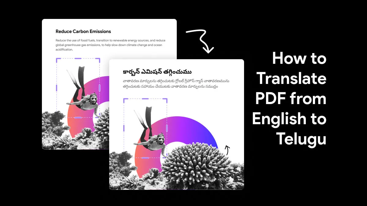 How to Translate PDF from English to Telugu? (3 Ways)
