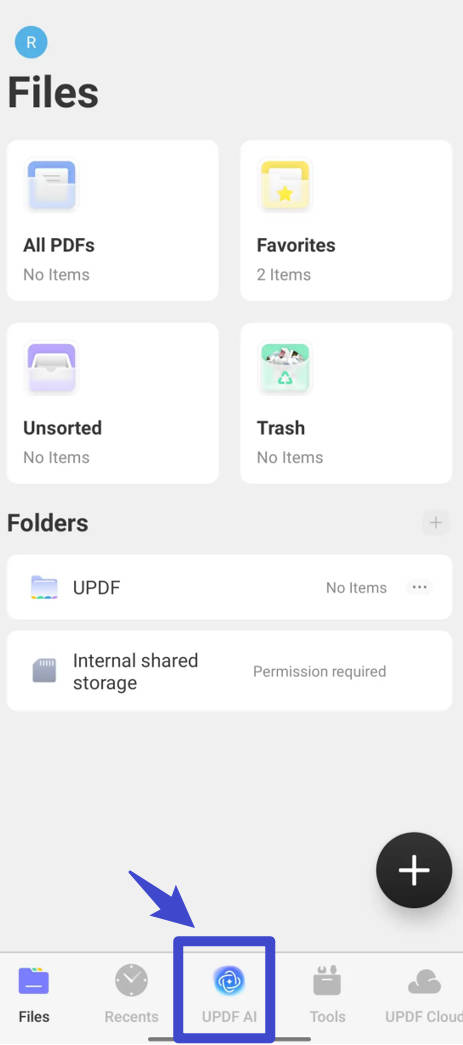 why are my pdf files greyed out on iphone UPDF AI for iPhone