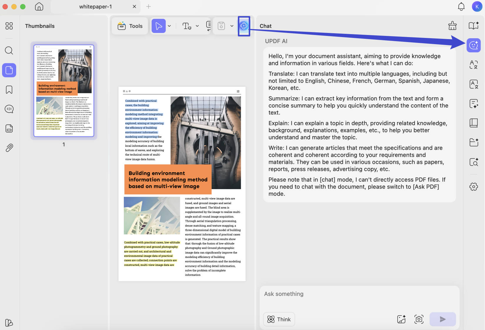 translate english to gujarati pdf updf ai