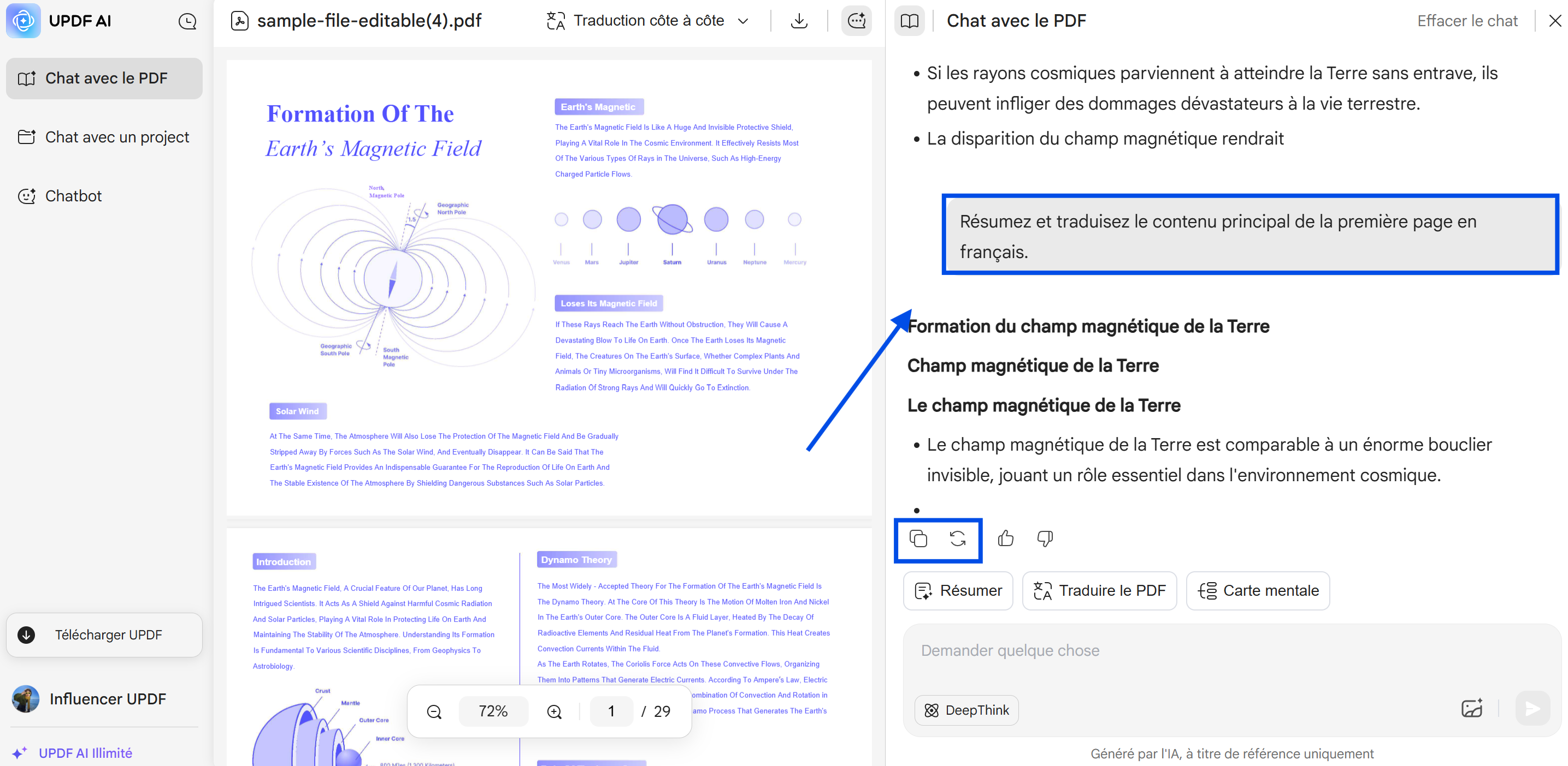 générer des flashcards pour PDF, UPDF et AI en ligne