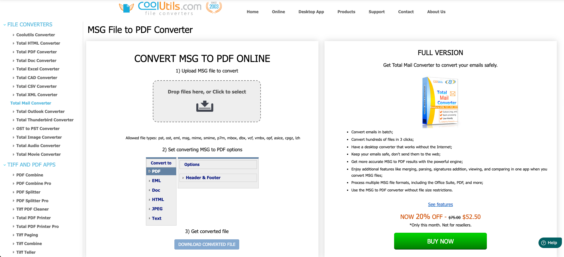 CoolUtils website