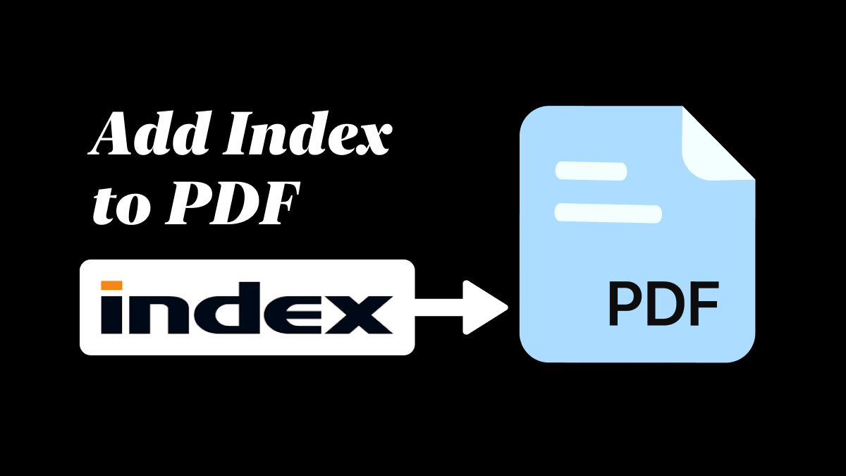 How to Add an Index to a PDF for Easy Navigation - UPDF