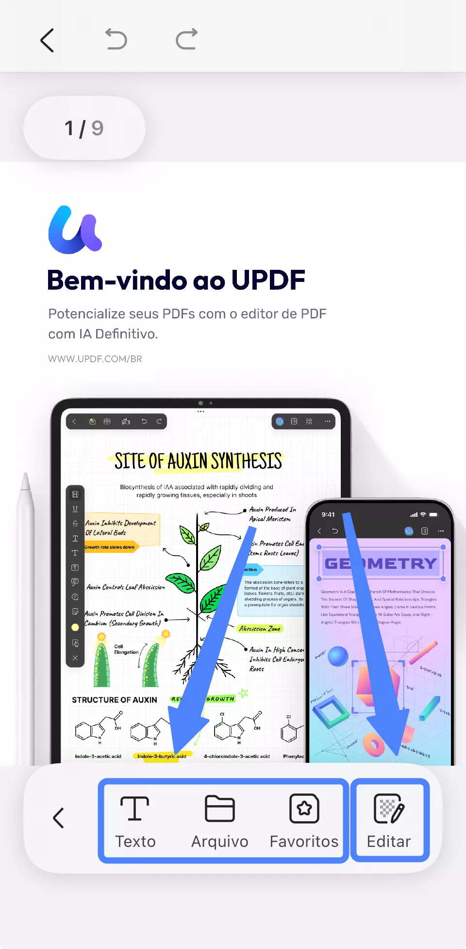 adicionar ou editar marca d'água
