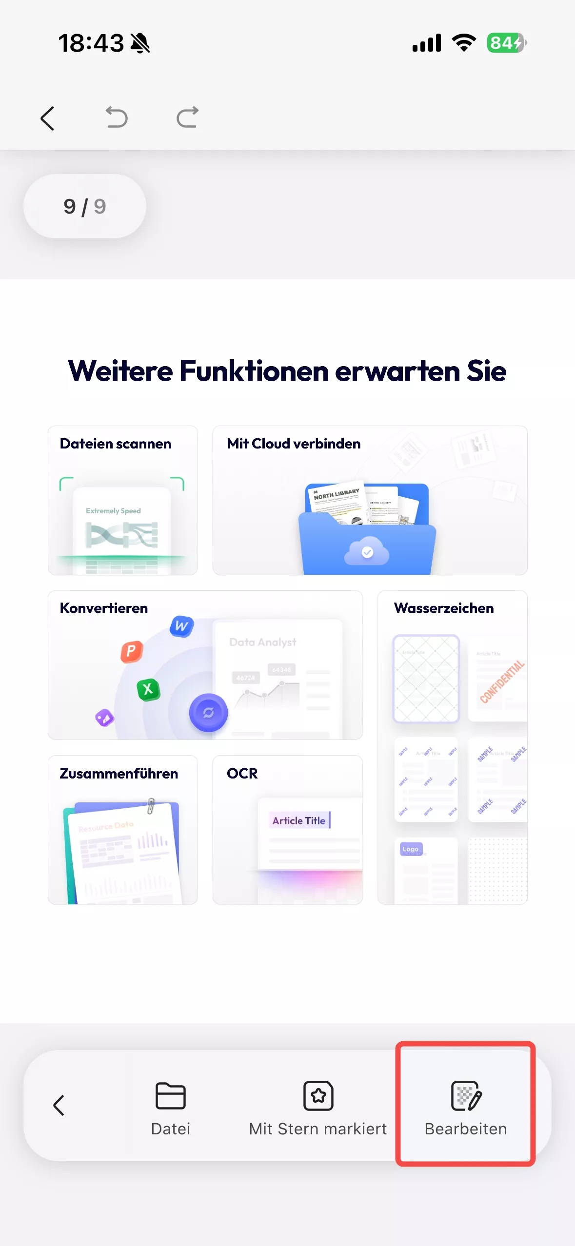 Wasserzeichen als text Oder dokument hinzufügen Oder bearbeiten