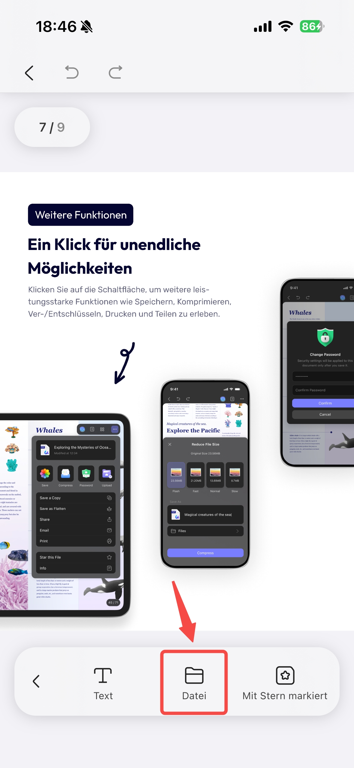 legen Sie eine lokale Datei als Wasserzeichen fest