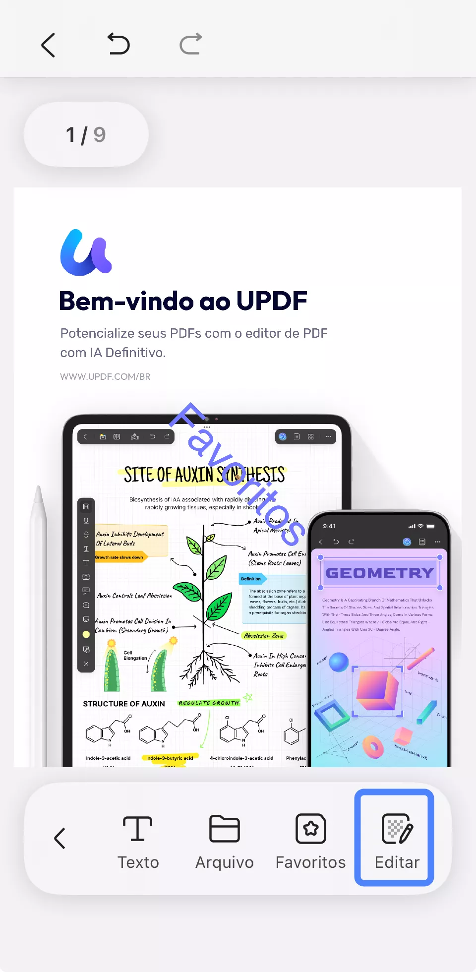 adicionar modelo de marca d'água aos favoritos