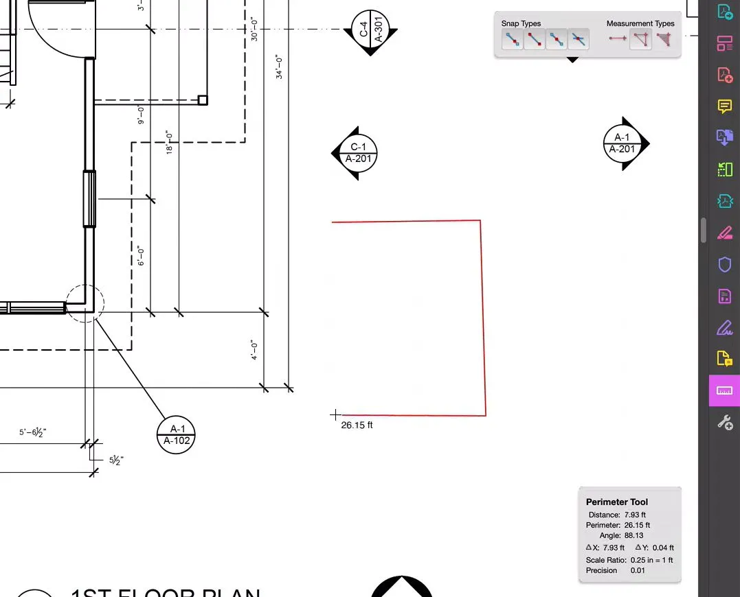 adobe acrobat measure tool adobe