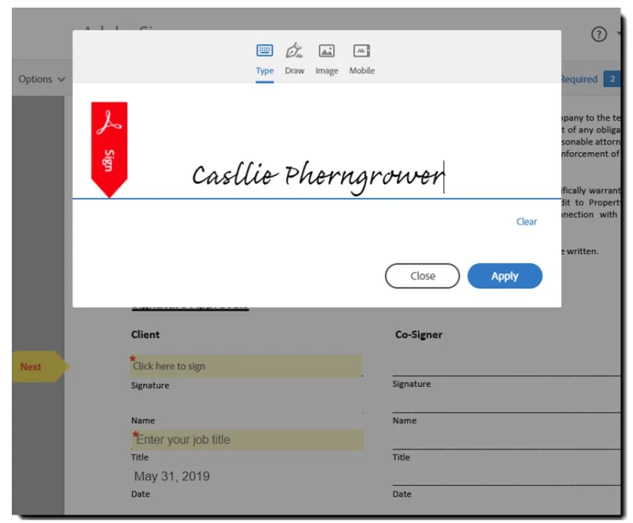 adobe sign vs docusign adobe sign